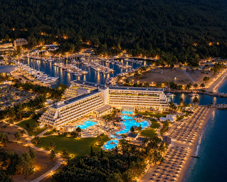 🇬🇷 ALEGE PORTO CARRAS MELITON DIN HALKIDIKI PENTRU VACANTA TA IN GRECIA